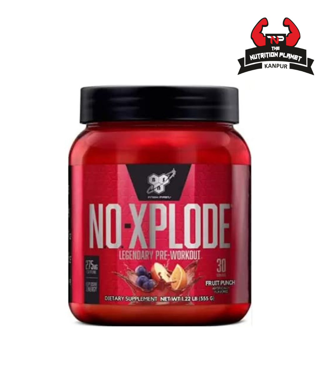BSN N.O XPLODE Pre Workout Powder, Energy Supplement for Men and Women with Creatine and Beta-Alanine | 30 Servings